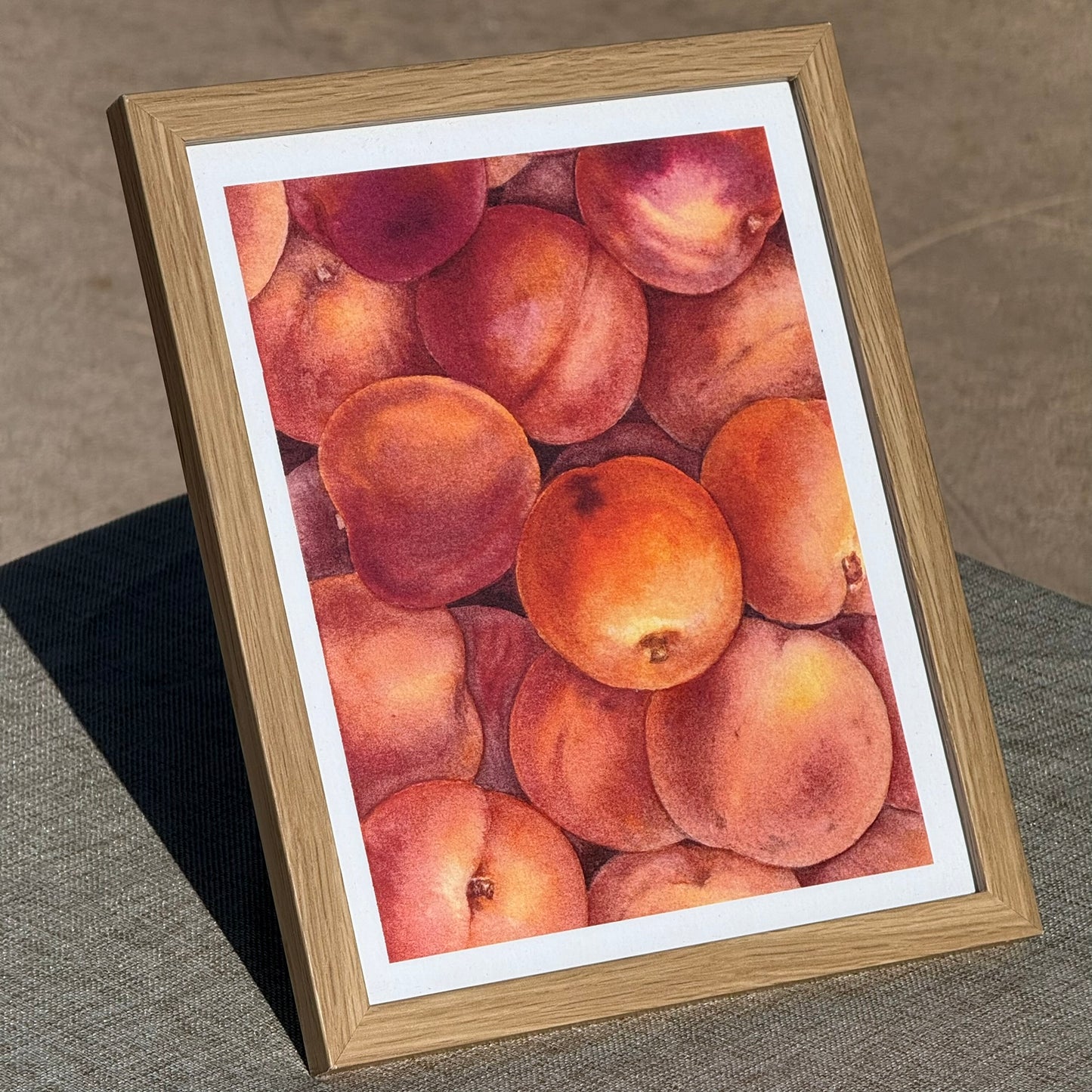 Summer Peach Print