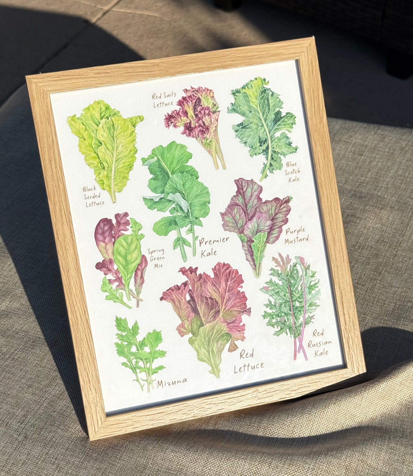 Leafy Greens Collection Print