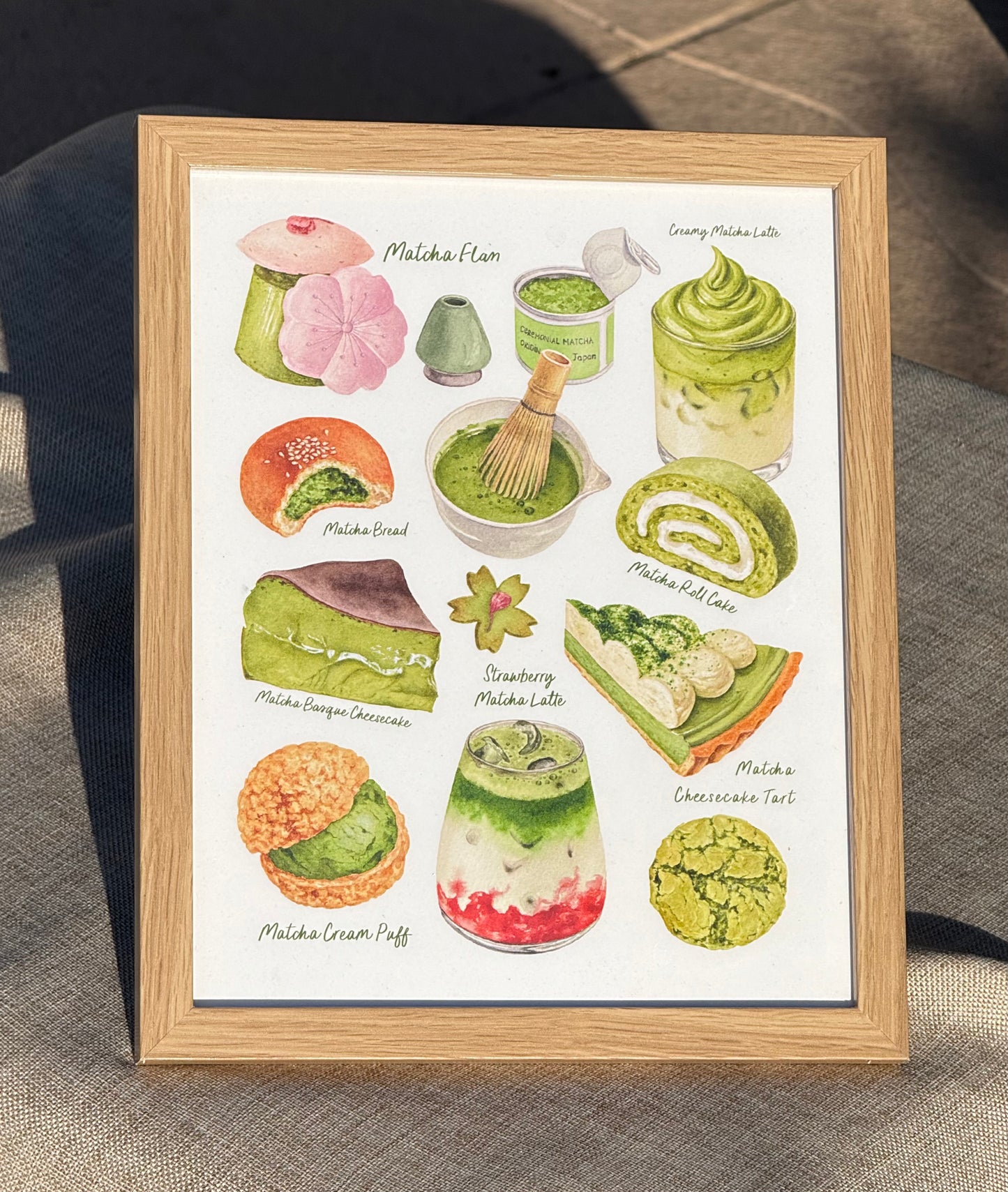 Matcha Collection Print