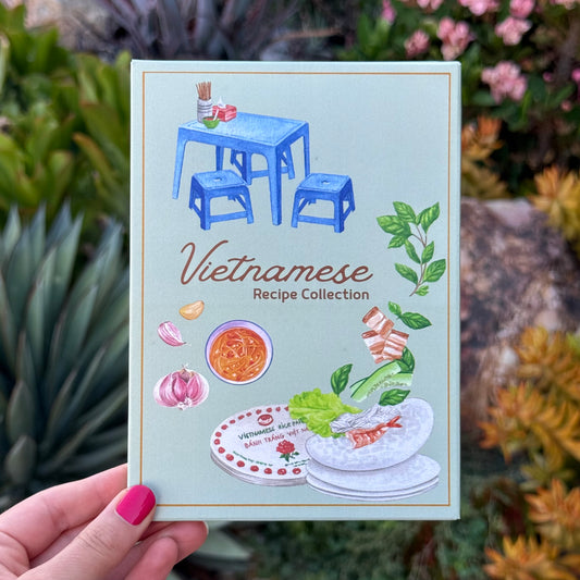 Vietnamese Recipe Card Collection